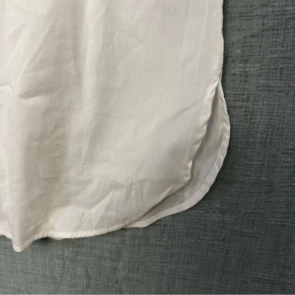 Marled Reunited Clothing women's button up collared shirt basic shirt size L - Picture 5 of 11